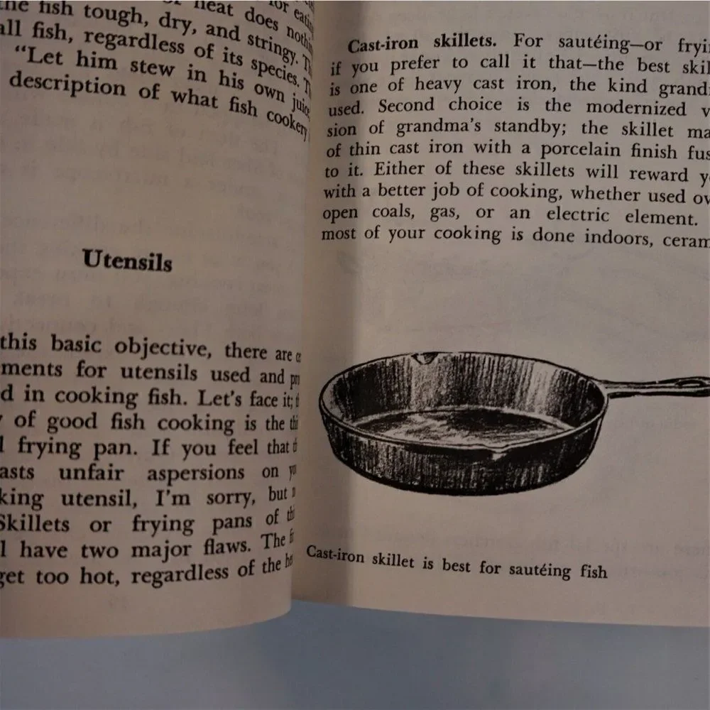 Fish Cookery 60 Delicious Recipes for Freshwater Gamefish 1985 Mel Marshall PB